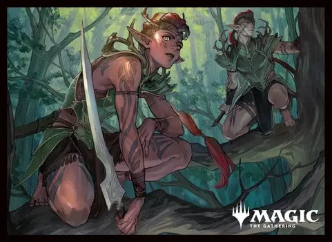 Промо-издание The Gathering Players Card Sleeve of History Magic: «Доминария Единство» «Ллановарские Эльфы» МТГС-246