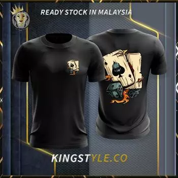 Promosi Murah Базовая корейская футболка спереди и сзади для мужчин и женщин с круглым вырезом и коротким рукавом Baju Lelaki Wanita Ready Stock XXS