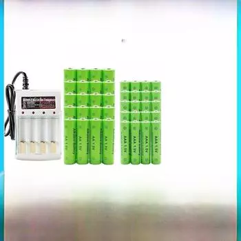 Промышленная перезаряжаемая щелочная батарея AA и зарядное устройство для игрушек и пультов дистанционного управления AA 1.5V 9800mah