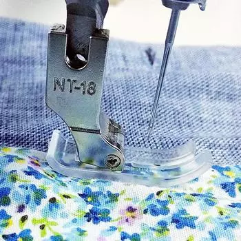 Промышленная швейная лапка для челночного стежка, пластиковая пластина, прижимная лапка Mt-18
