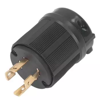 Промышленная заглушка с 4 отверстиями PA66 латунная вилка генератора для сушилки печи AC260/450V 30A