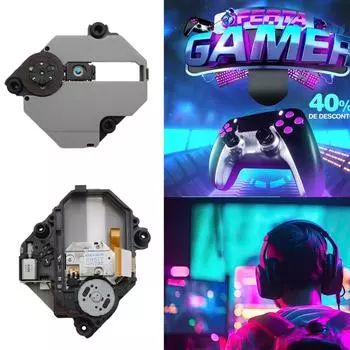 Промышленная замена оптических линз для игровой консоли KSM440BAM. Улучшение игровых ощущений. Быстрая фиксация.