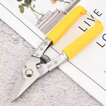 Промышленные ножницы для резки пластин из нержавеющей стали Многофункциональные инструменты для самостоятельной работы Резка колючей проволоки Пластиковые инструменты для резки металла Ручные инструменты электрика