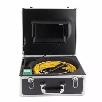 Промышленный эндоскоп 9 дюймов видео 30 мм бороскоп камера обнаружения осмотра стен труб дренажная канализационная камера с вилкой США 100240 В US Plug 100?240V