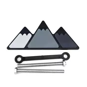 Промышленный класс, автомобильная этикетка, решетка, эмблемы, украшения, аксессуары, совместимые-для TACOMA-4RUNNER-прочный серый