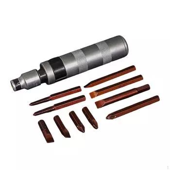 Промышленный набор ударных гайковертов, ручное оборудование для исправления сломанных винтов, портативное, простое в использовании