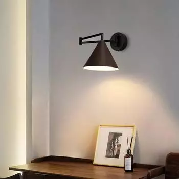 Промышленный настенный светильник, ретро-железный настенный светильник для спальни, прихожей, домашнего декора, светодиодный светильник, деревенский интерьер, железный настенный светильник Cool white