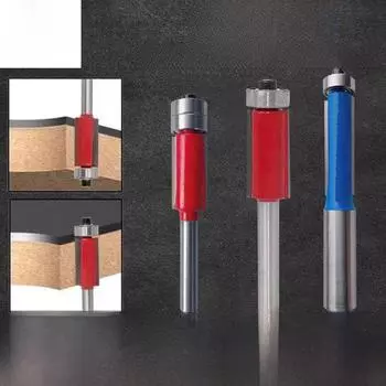 Промышленный подшипниковый двухлезвийный нож для деревообрабатывающих и гравировальных станков 1/4*1/2