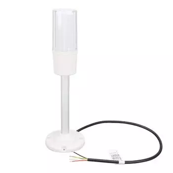 Промышленный светодиодный предупредительный световой сигнал высокой яркости 3 цвета DC24V 85dB высокочастотный прямой сигнальный столб