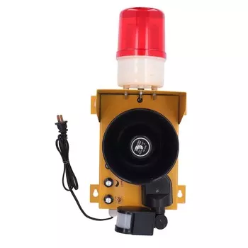 Промышленный звуковой световой сигнал тревоги водонепроницаемый светодиодный бесшумный регулируемый уровень громкости 130 дБ сигнальная лампа безопасности