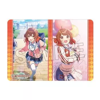 PROOF Gakuen Idolmaster Illustration Playmat NT Yume Hanami Idol, First!