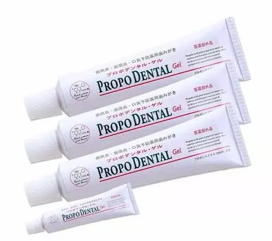 Propolis без альвеолярный для электрических без зубной пасты Propo Dental Gel 3 бутылки 1 мини пародонтальная зубная паста, абразивы, пиорея, абразивы,