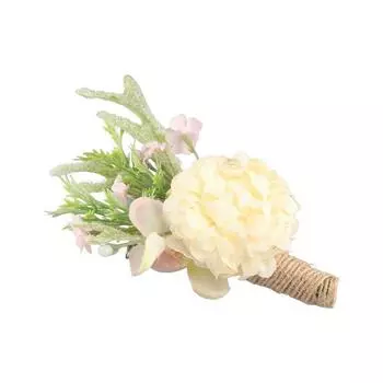 Props Party Decoration Handcrafted Boutonniere Corsage Bouquet Fake Flowers Artificial Flowers 4
