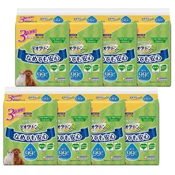 propylene Deoclean pure water wet tissues 210 sheets x 8 pieces of to derived by [Additive-free] [No alcohol, glycol, parabens, fragrances] 99% [Body