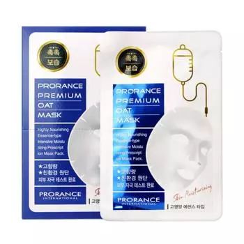 Prorance Premium Oat Mask (10 sheets) Moisturizing, 10 pieces