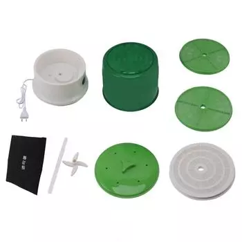 Проращиватель бобов Интеллектуальный Полностью Автоматический 2-слойный Проращиватель семян Машина для проращивания для дома США