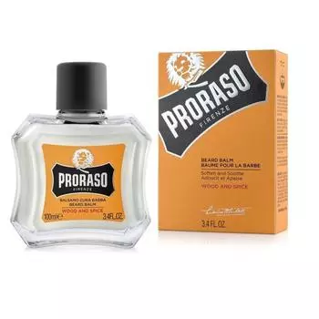 Бальзам для бороды Proraso Beard Balm Wood & Spice 100 мл, Дерево и специи, 1 шт.