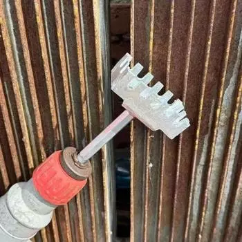 Прорезной станок для быстрой квадратной пробивки отверстий Кабельный лоток Электрический настенный открыватель отверстий Оборудование серебряный