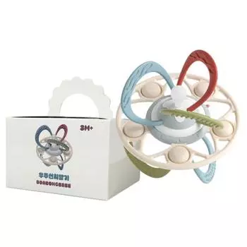 Прорезыватель для детей «Космический корабль» National Obol, кольцо на запястье Tdabonbebe, дезинфекция кипятком, 1 шт., Корейские детские товары