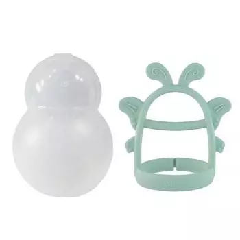 Прорезыватель для зубов Agaphra Butterfly Wrist Teether + Чехол, мятный, корейские детские товары