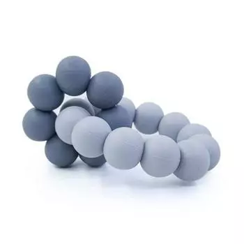 Прорезыватель для зубов Agaphra, светло-серый, 1 шт., корейские детские товары