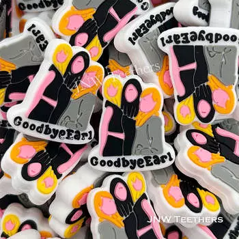 Прощайте, силиконовые бусины Earl Focal Beads. Pack 10