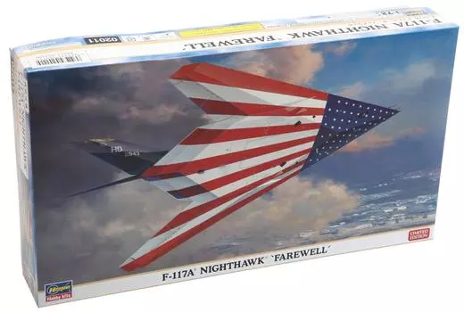 Прощание с «Ночным ястребом» Хасегавы 1/72 F-117A