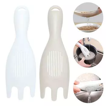 Просеивание риса совок кухонный слив дуршлаг с ручками рисовая чаша сито белый рис мытье инструменты слив раковины бытовые инструменты