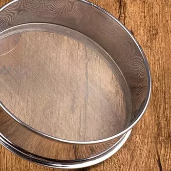 Просеиватель для муки 40 см, легко очищаемый сетчатый фильтр для масла