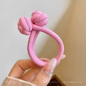 Простая эластичная резинка для волос для женщин Высокая эластичность Не повреждает волосы Модная резинка для волос для девушек Скранчи Аксессуары для волос