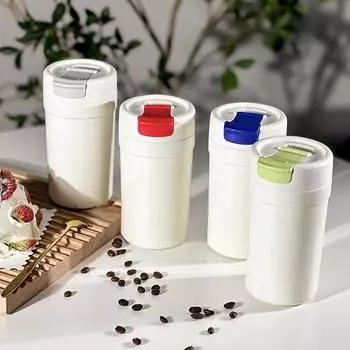 Простая чашка для латте из нержавеющей стали. Простая нескользящая кружка. 480ml