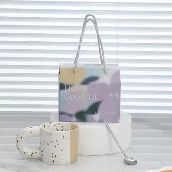 Простая чашка для воды из керамики с брызгами туши, парная, подарок на Новый год, кружка, выглядящая дорого, сувенирный подарок, подарочная коробка для мероприятия 301-400ml