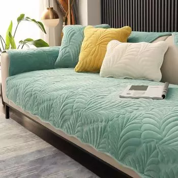 Простая диванная подушка Four Seasons, универсальный голландский плюшевый нескользящий утолщенный чехол на сиденье 70*70cm