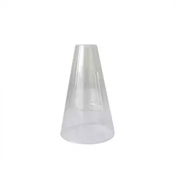 Простая двойная треугольная двухслойная стеклянная бутылка для ароматерапии для дома, гостиной, спальни, летучая ротанговая цветочная декоративная орнамен...