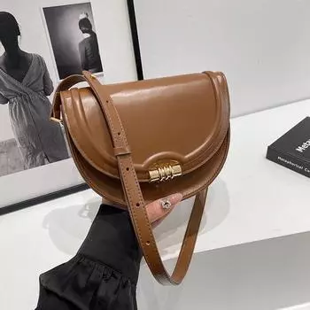 Простая и иностранная сумка-седло женская модная ретро сумка-мессенджер через плечо универсальная сумка для поездок на работу красный