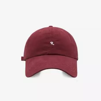 Простая и модная бейсболка с вышитой буквой R, одинаковая для мужчин и женщин, корейская версия универсальной кепки для пары M (56-58cm) small r белый