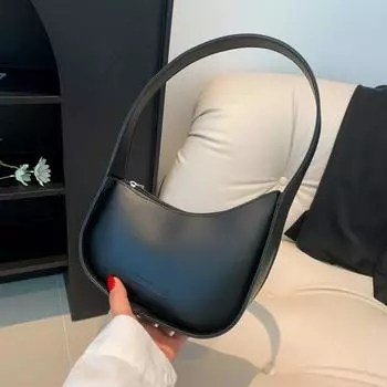 Простая и модная маленькая квадратная сумка, летняя новая простая и модная сумка через плечо, простая и повседневная модная сумка под мышкой для женщин белый