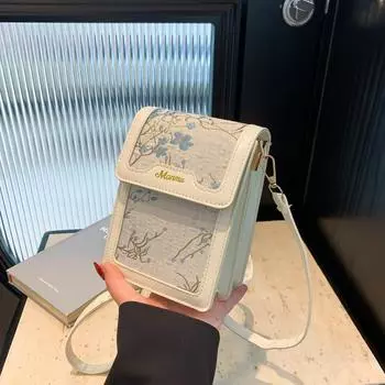 Простая и модная маленькая квадратная сумка женская 2024 новый тренд повседневная сумка через плечо сумка для поездок на работу простая и модная сумка-мессенджер синий