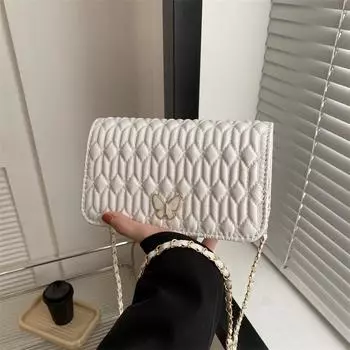 Простая и модная студенческая квадратная сумка для поездок на работу, трендовая весенняя новая модная тенденция, маленькая косая сумка на одно плечо