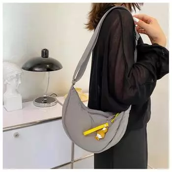 Простая и модная сумка для пельменей, женская сумка через плечо, хлопковая маленькая тканевая сумка, сумка через плечо, сумка для переноски one size красный