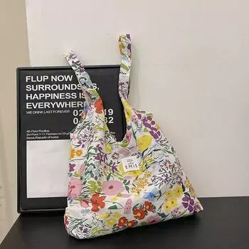 Простая и модная сумка для поездок на работу через плечо, сумка из ткани в стиле ретро, модная литературная сумка для студентов, большая вместительная сумка-тоут