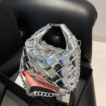 Простая и модная сумка-мессенджер с ромбовидной текстурой для женщин, осенне-зимняя, простая и универсальная сумка-мессенджер в иностранном стиле 21*9.5*15.5 красный