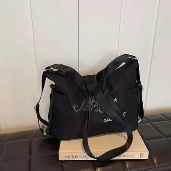 Простая и модная сумка-тоут в новом летнем стиле Простая и модная сумка большой вместимости для поездок на работу Простая повседневная сумка через плечо