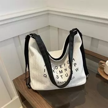 Простая и модная сумка-тоут в стиле ретро для поездок на работу и обратно, через одно плечо, новая модная сумка через плечо под мышкой