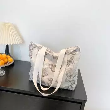 Простая и модная женская сумка для поездок на работу 2024 года, новая летняя простая сумка для отдыха, большая вместительная сумка через плечо чёрный