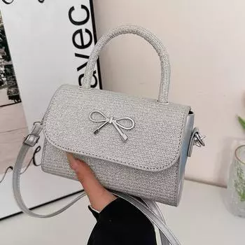 Простая и простая маленькая квадратная сумка-сумка на лето, новая стильная сумка для женщин, сумка через плечо