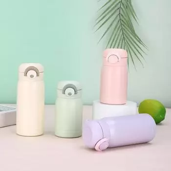 Простая и стильная мини-карманная чашка из нержавеющей стали, термос-чашка для мужчин и женщин, портативная, с защитой от ветра 200ml