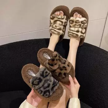 Простая и универсальная сумка-мешок с толстым дном и тапочками от знаменитостей из Интернета 2024 года, новая удобная повседневная верхняя одежда, тапочки Mao Mao 35