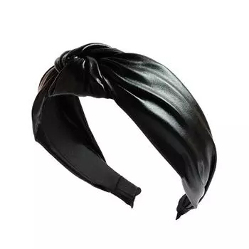 Простая искусственная кожа искусственная ПУ повязка на голову женская повязка на голову пожелание