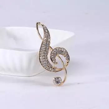 Простая креативная брошь со стразами, значок для костюма, украшение, булавка, ювелирное изделие, модный воротник, булавка